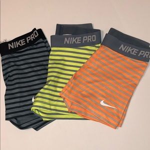 Women’s Nike pro shorts